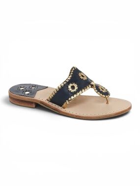 Jack Rogers Original Jacks Braided Leather Sandals